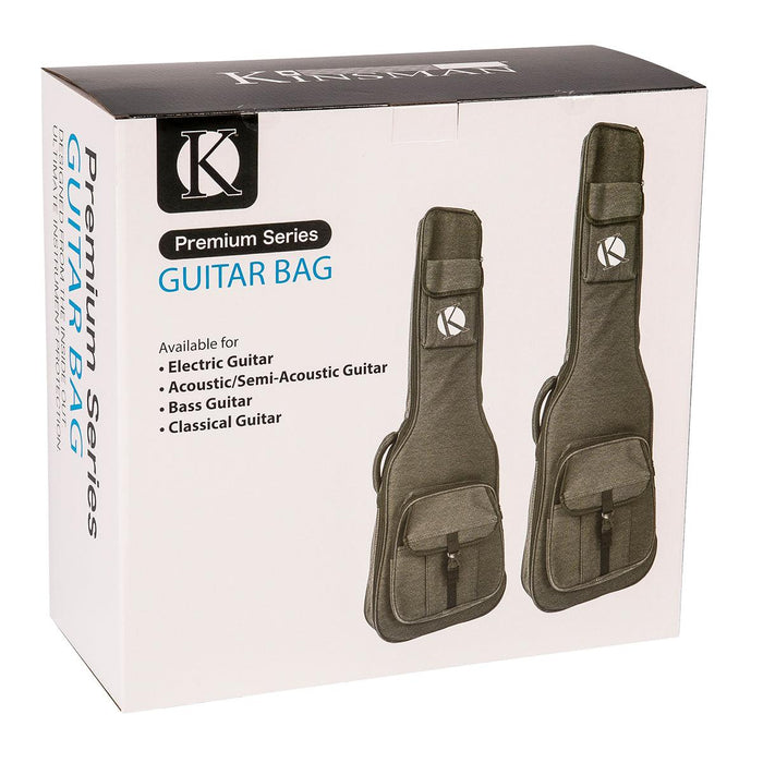 Kinsman Premium Series Canvas Guitar Bag ~ Acoustic/Semi Acoustic - DD Music Geek