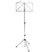 Kinsman Premium Series Deluxe Music Stand + Bag ~ Chrome - DD Music Geek