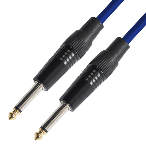 Kinsman Standard Instrument Cable ~ 10ft/3m ~ Blue - DD Music Geek