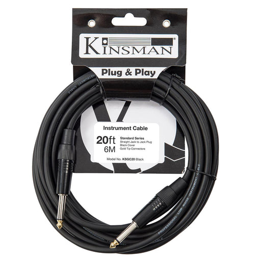 Kinsman Standard Instrument Cable ~ 20ft/6m - DD Music Geek