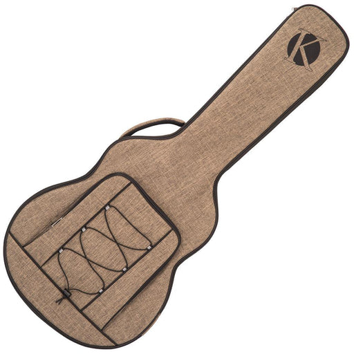 Kinsman Ultima™ Hardshell Jumbo Guitar Bag ~ Brown - DD Music Geek