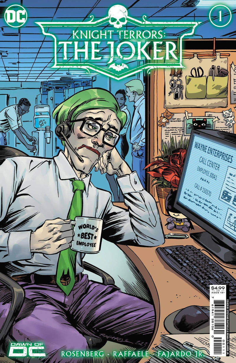 KNIGHT TERRORS JOKER #1 (OF 2) CVR A STEFANO RAFFAELE - DD Music Geek