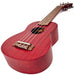 Laka Sapele Series Soprano Ukulele & Bag ~ Red - DD Music Geek