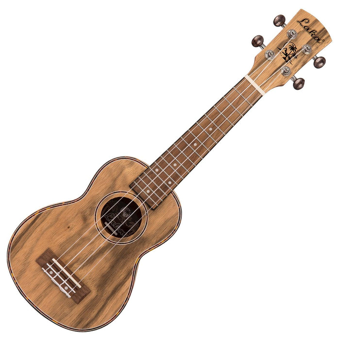 Laka Walnut Series Ukulele & Carry Bag ~ Soprano - DD Music Geek