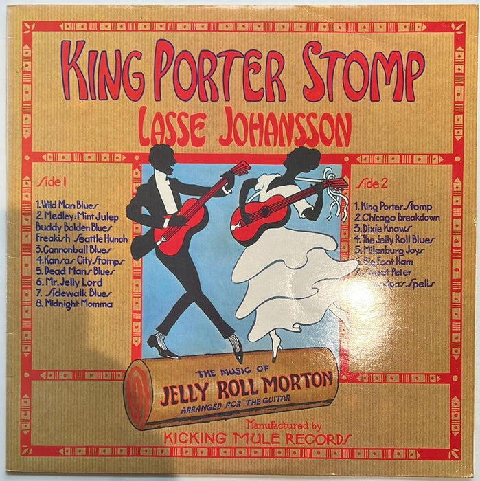 Lasse Johansson: King Porter Stomp - The Music Of Jelly Roll Morton Arranged For The Guitar [Preowned VINYL] M-/M- - DD Music Geek