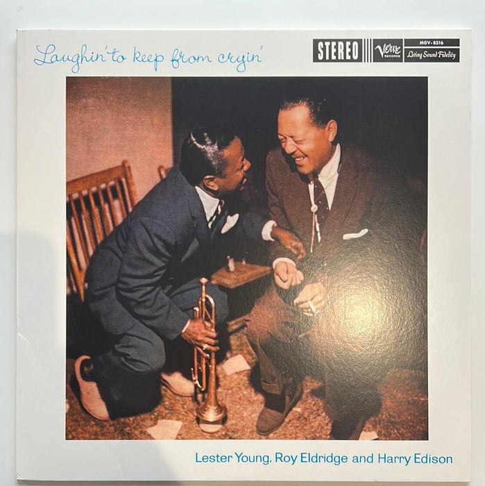 Lester Young, Roy Eldridge And Harry Edison: Laughin' To Keep From Cryin' [Preowned VINYL] M-/M- - DD Music Geek