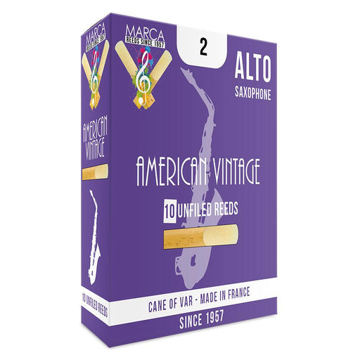 Marca American Vintage Reeds ~ 10 pack ~ Alto Sax ~ 2 - DD Music Geek