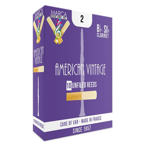 Marca American Vintage Reeds ~ 10 pack ~ Bb Clarinet ~ 2 - DD Music Geek