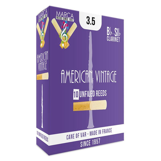 Marca American Vintage Reeds ~ 10 pack ~ Bb Clarinet ~ 3.5 - DD Music Geek