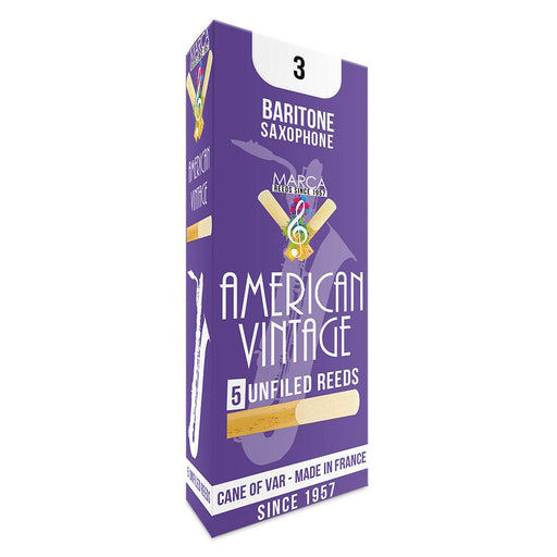 Marca American Vintage Reeds ~ 5 pack ~ Baritone Sax ~ 3 - DD Music Geek