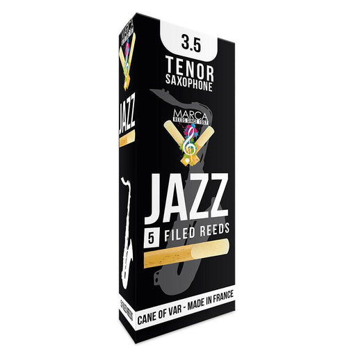 Marca Jazz Filed Reeds ~ 5 Pack ~ Tenor Sax ~ 3.5 - DD Music Geek