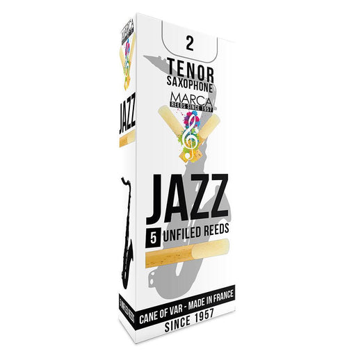 Marca Jazz Unfiled Reeds ~ 5 Pack ~ Tenor Sax ~ 2 - DD Music Geek