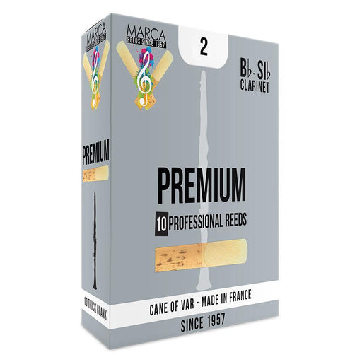 Marca Premium Reeds ~ 10 Pack ~ Bb Clarinet ~ 2 - DD Music Geek