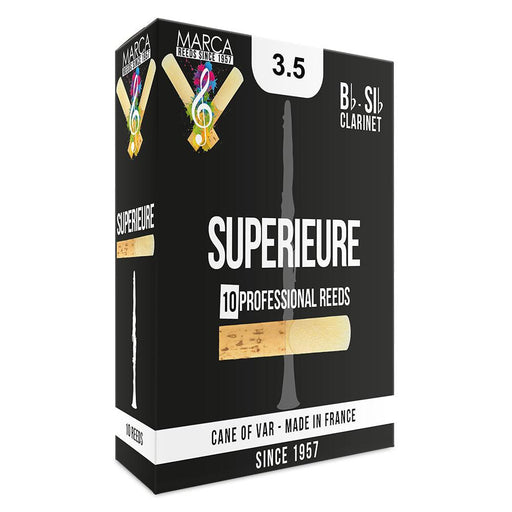 Marca Superieure Reeds ~ 10 Pack ~ Bb Clarinet ~ 3.5 - DD Music Geek