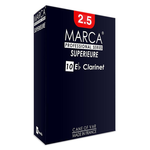 Marca Superieure Reeds ~ 10 Pack ~ Eb Clarinet ~ 2.5 - DD Music Geek