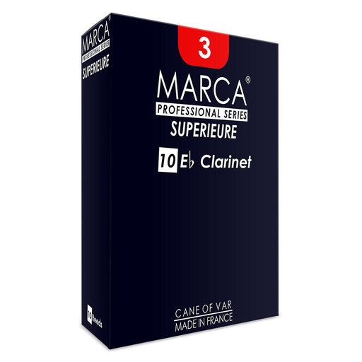 Marca Superieure Reeds ~ 10 Pack ~ Eb Clarinet ~ 3 - DD Music Geek