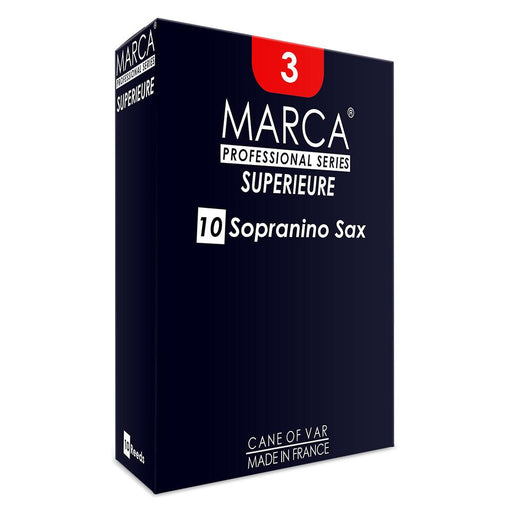 Marca Superieure Reeds ~ 10 Pack ~ Sopranino Sax ~ 3 - DD Music Geek