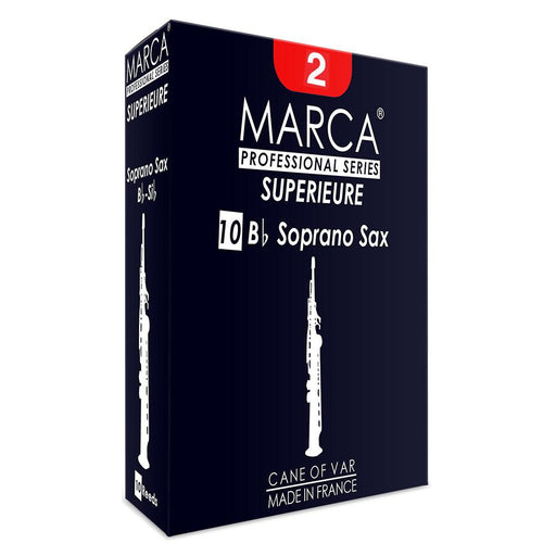 Marca Superieure Reeds ~ 10 Pack ~ Soprano Sax ~ 2 - DD Music Geek