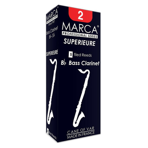 Marca Superieure Reeds ~ 5 Pack ~ Bass Clarinet ~ 2 - DD Music Geek