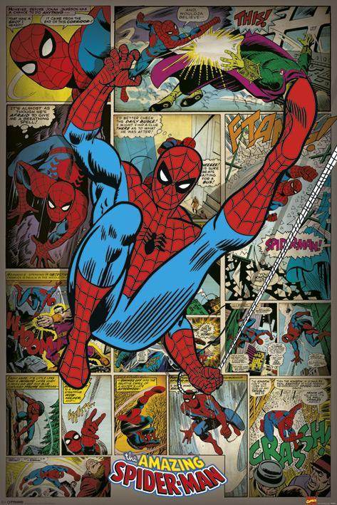 Marvel Comics - Spider-Man (Retro) - Maxi Poster - New