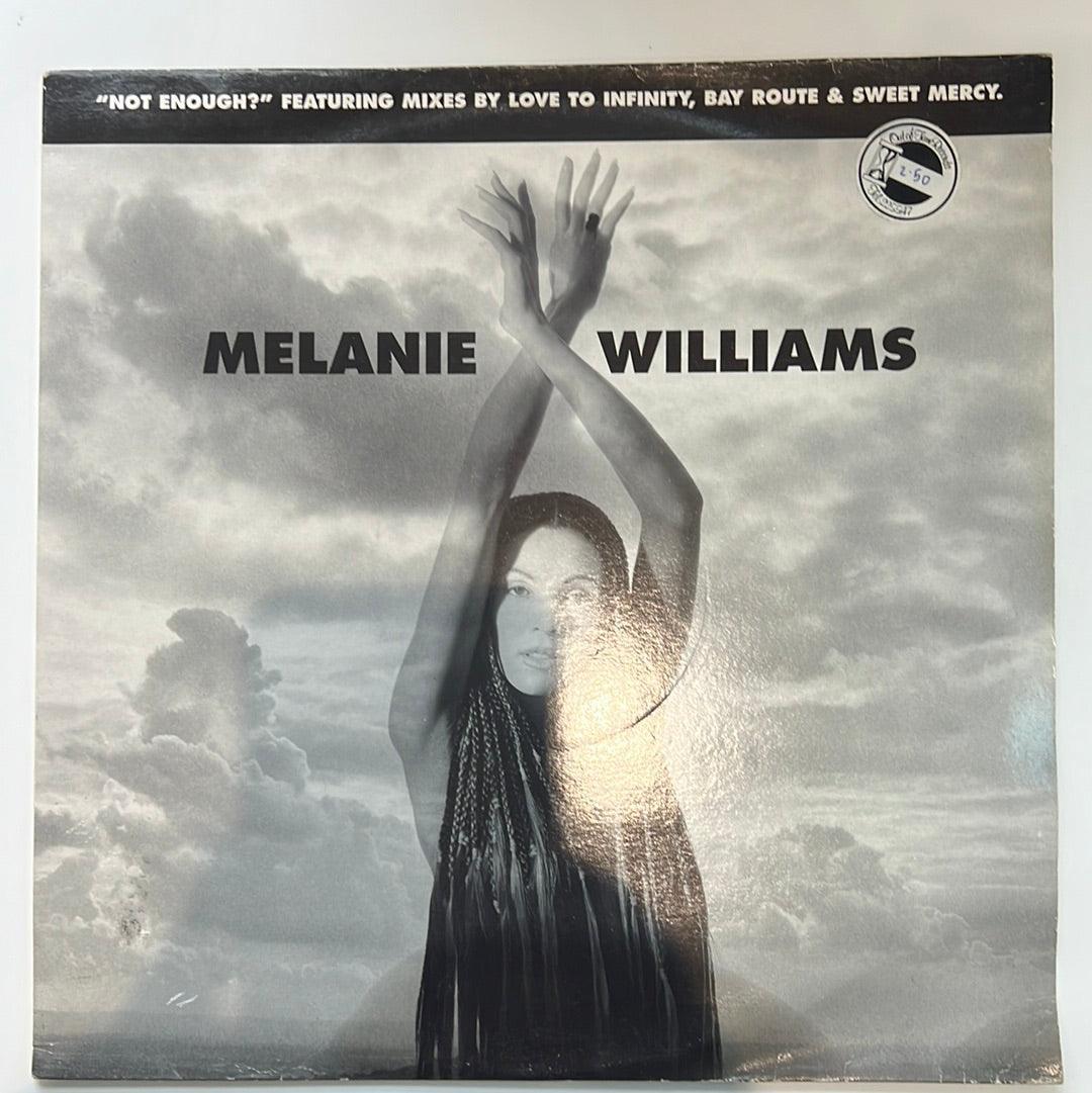 Melanie Williams: Not Enough 12" PROMO Single [Preowned VINYL) VG/VG