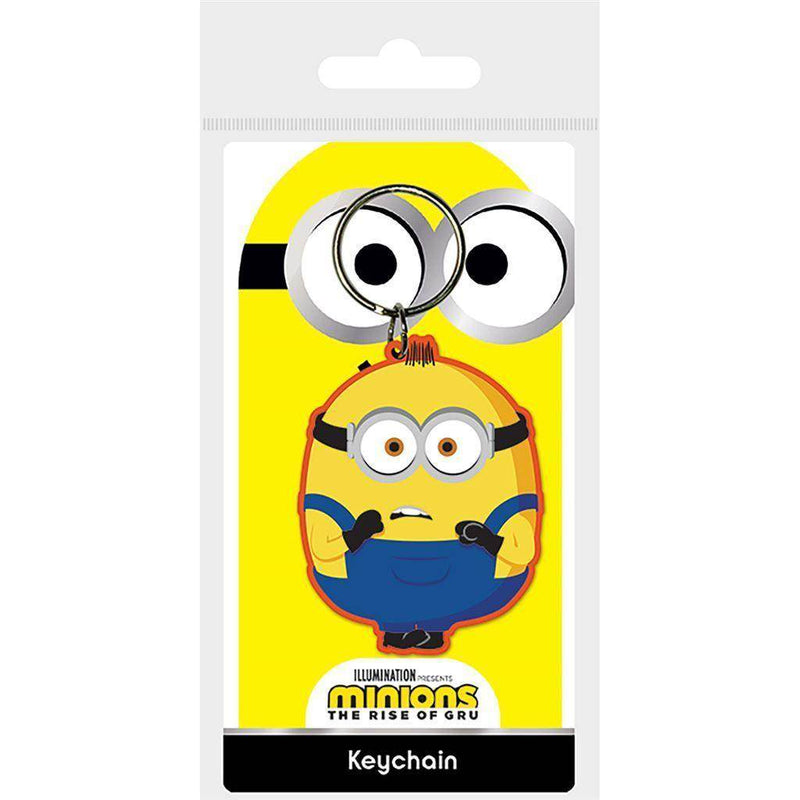 MINIONS: THE RISE OF GRU (OTTO) RUBBER KEYCHAIN - DD Music Geek