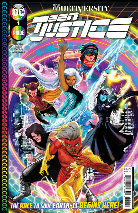 MULTIVERSITY TEEN JUSTICE #1 CVR A RODRIGUEZ - DD Music Geek