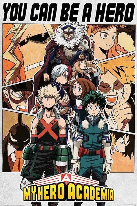 MY HERO ACADEMIA (BE A HERO) MAXI POSTER - DD Music Geek