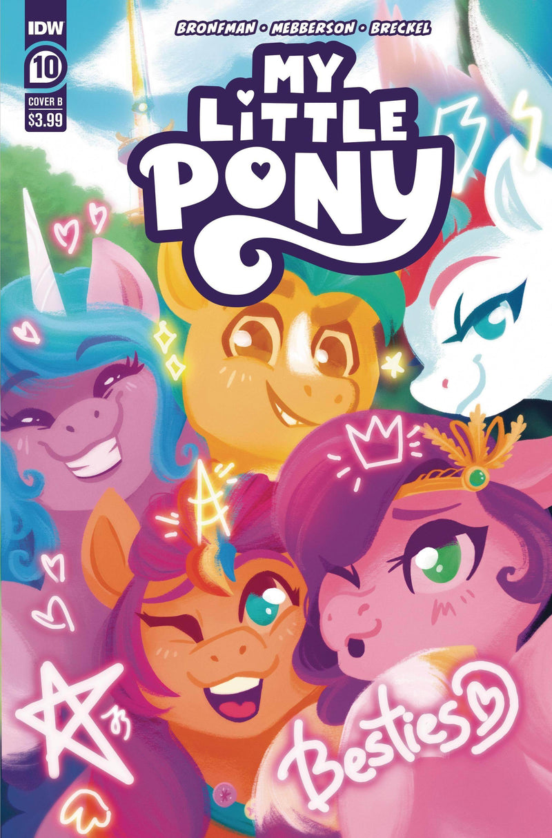 MY LITTLE PONY #10 CVR A MEBBERSON - DD Music Geek