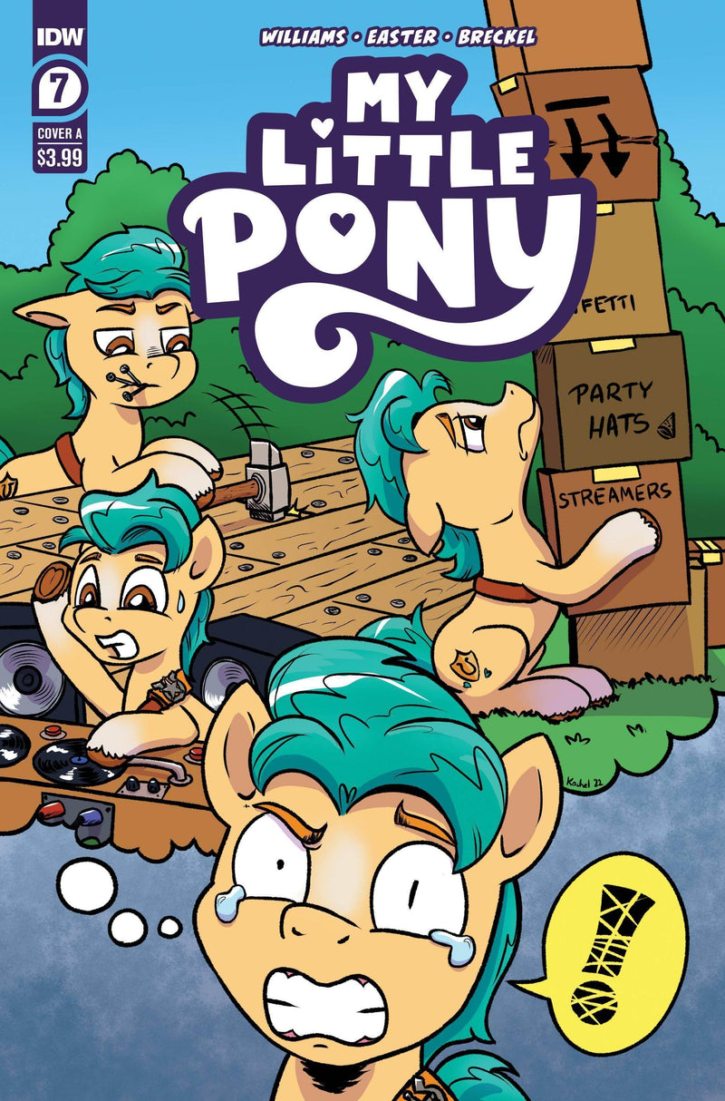 MY LITTLE PONY #7 CVR A KACHEL - DD Music Geek
