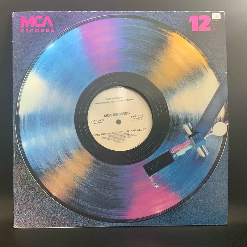 New Edition - You're Not My Kind Of Girl PROMO 12" 1988 US  M-/VG+ - DD Music Geek