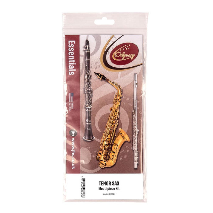 Odyssey Essentials Mouthpiece Kit ~ Tenor Saxophone - DD Music Geek