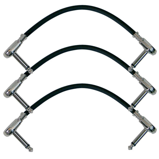 On-Stage 6" Patch Cable - 3 Pack - DD Music Geek