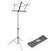 On-Stage Compact Music Stand w/Bag ~ Black - DD Music Geek