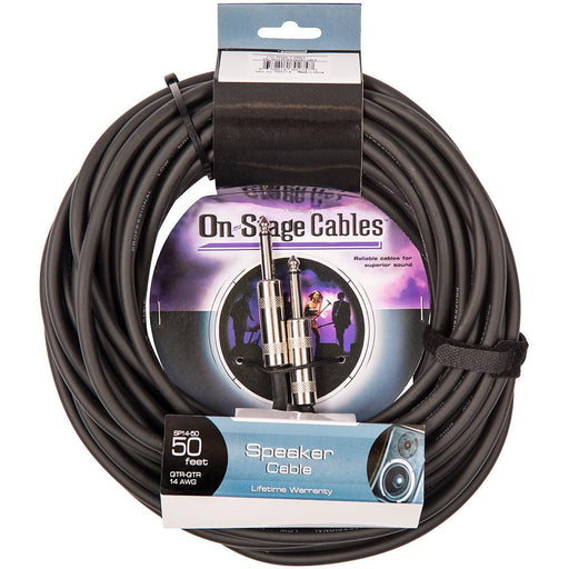On-Stage Speaker Cable ~ 50ft/15m - DD Music Geek