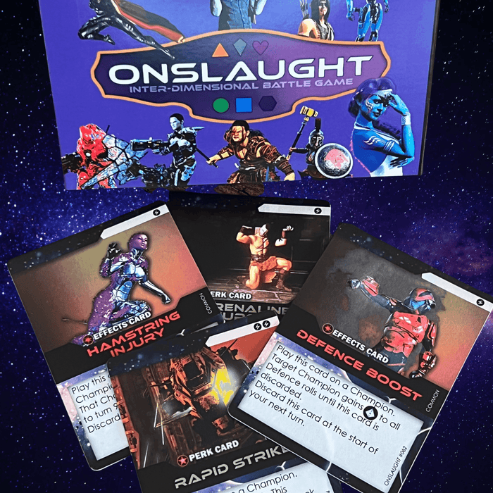 Onslaught: Inter-Dimensional Battle Game - DD Music Geek