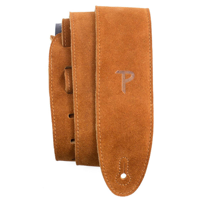 Perri's 2.5" Soft Suede Guitar Strap ~ Brown - DD Music Geek