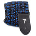 Perri's 2" Retro Hootenanny Poly Guitar Strap ~ Blue - DD Music Geek