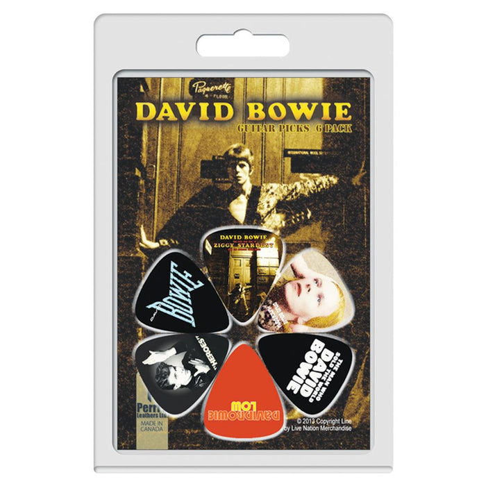 Perri's 6 Pick Pack ~ David Bowie Album Covers - DD Music Geek