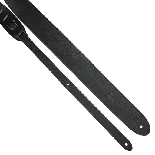 Perri's Deluxe Italian Leather Strap with Suede Backing ~ Black - DD Music Geek