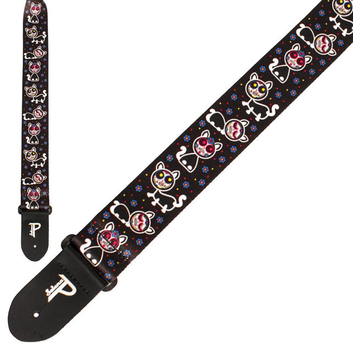 Perri's Kids Length Polyester Webbing Strap ~ Sugar Cats - DD Music Geek