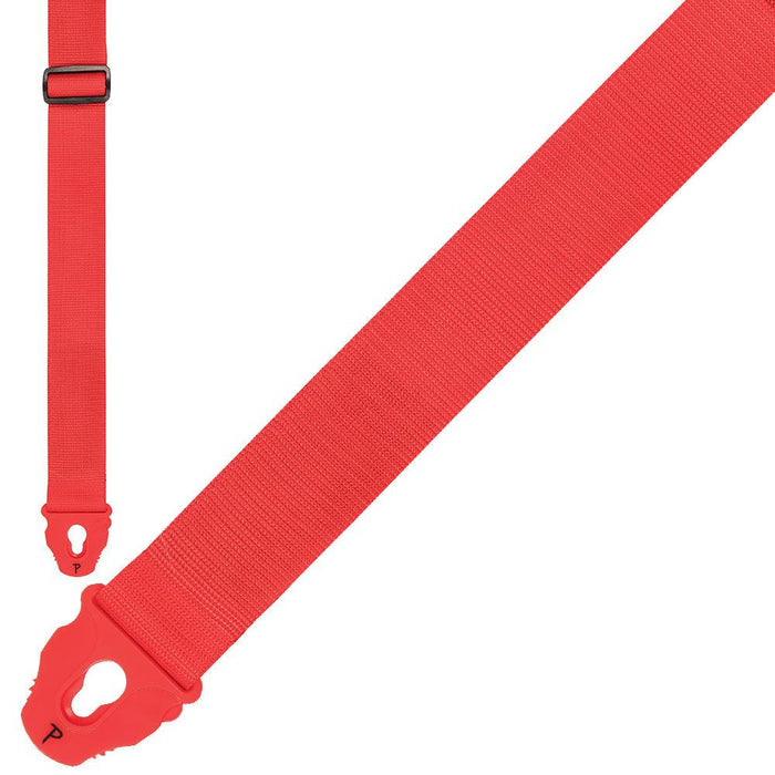 Perri's Nylon Lock Strap ~ Red - DD Music Geek