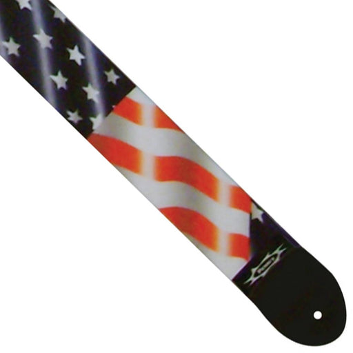 Perri's Polyester/Webbing Guitar Strap ~ American Flag - DD Music Geek