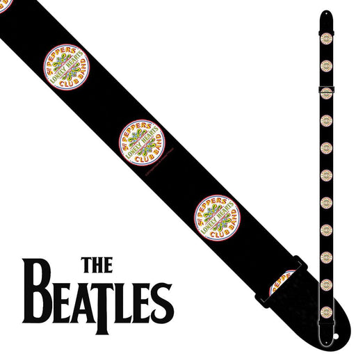 Perri's The Beatles Polyester Guitar Strap ~ Sgt. Pepper - DD Music Geek