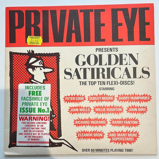 Private Eye: Private Eye Presents Golden Satiricals (The Top Ten FlexiDiscs!) [Preowned VINYL] M-/M- - DD Music Geek