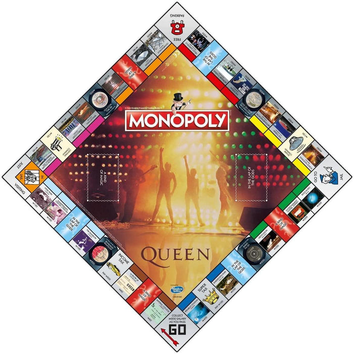 Queen Monopoly Board Game - DD Music Geek