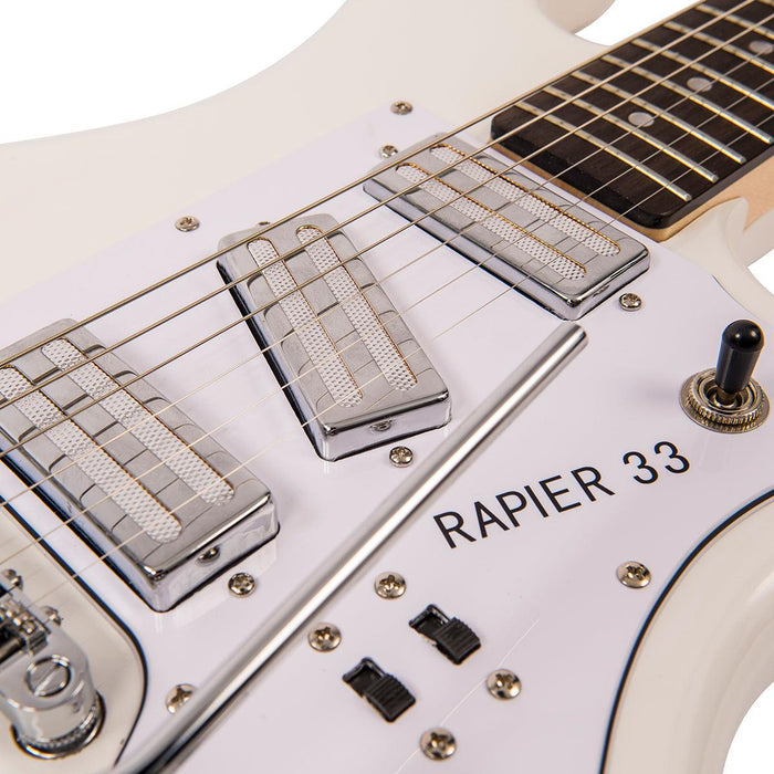 Rapier 33 Electric Guitar ~ Artic White - DD Music Geek