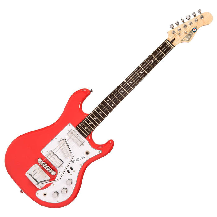 Rapier 33 Electric Guitar ~ Fiesta Red - DD Music Geek