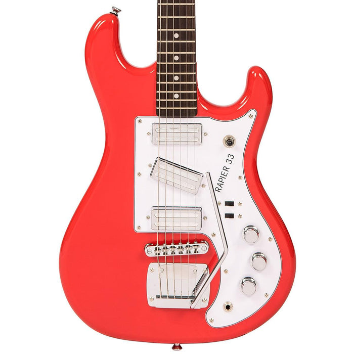 Rapier 33 Electric Guitar ~ Fiesta Red - DD Music Geek