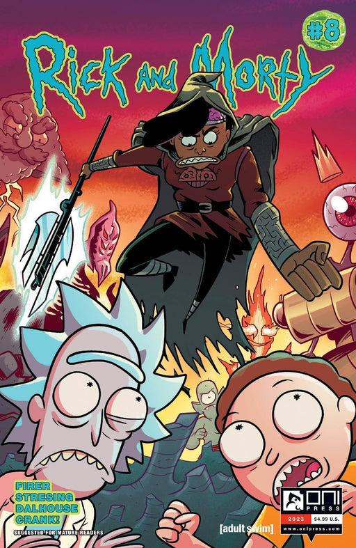 RICK AND MORTY #8 CVR A STRESING - DD Music Geek